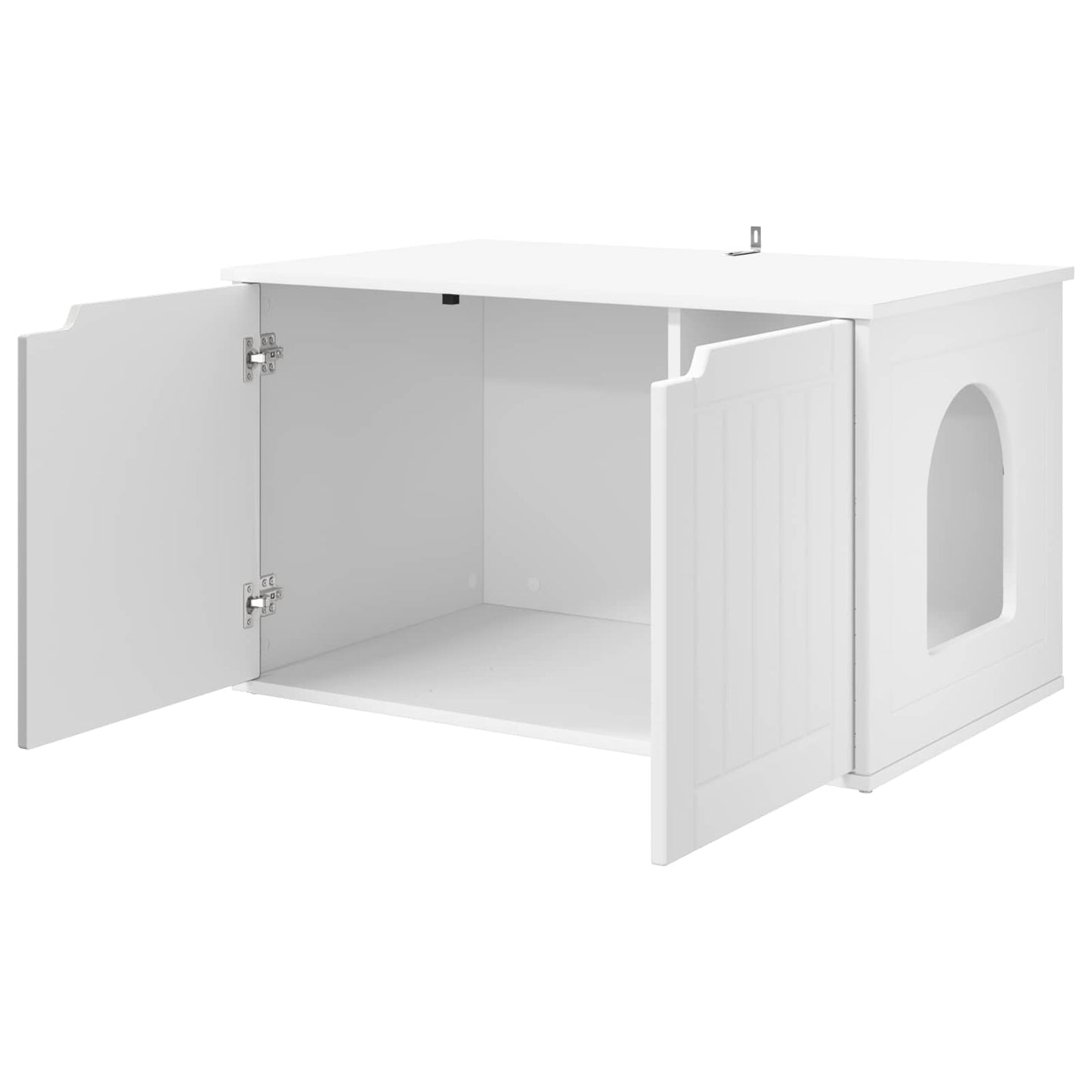 Casa per Gatti Bianco 85 x 55 x 50,5 cm Legno multistrato | homemem39