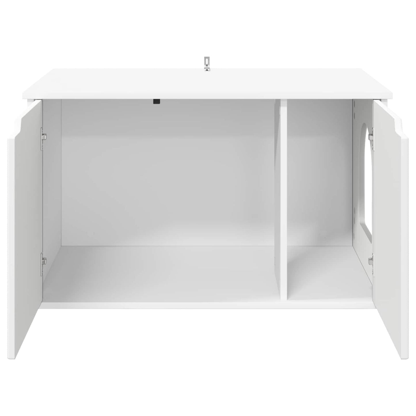 Casa per Gatti Bianco 85 x 55 x 50,5 cm Legno multistrato | homemem39