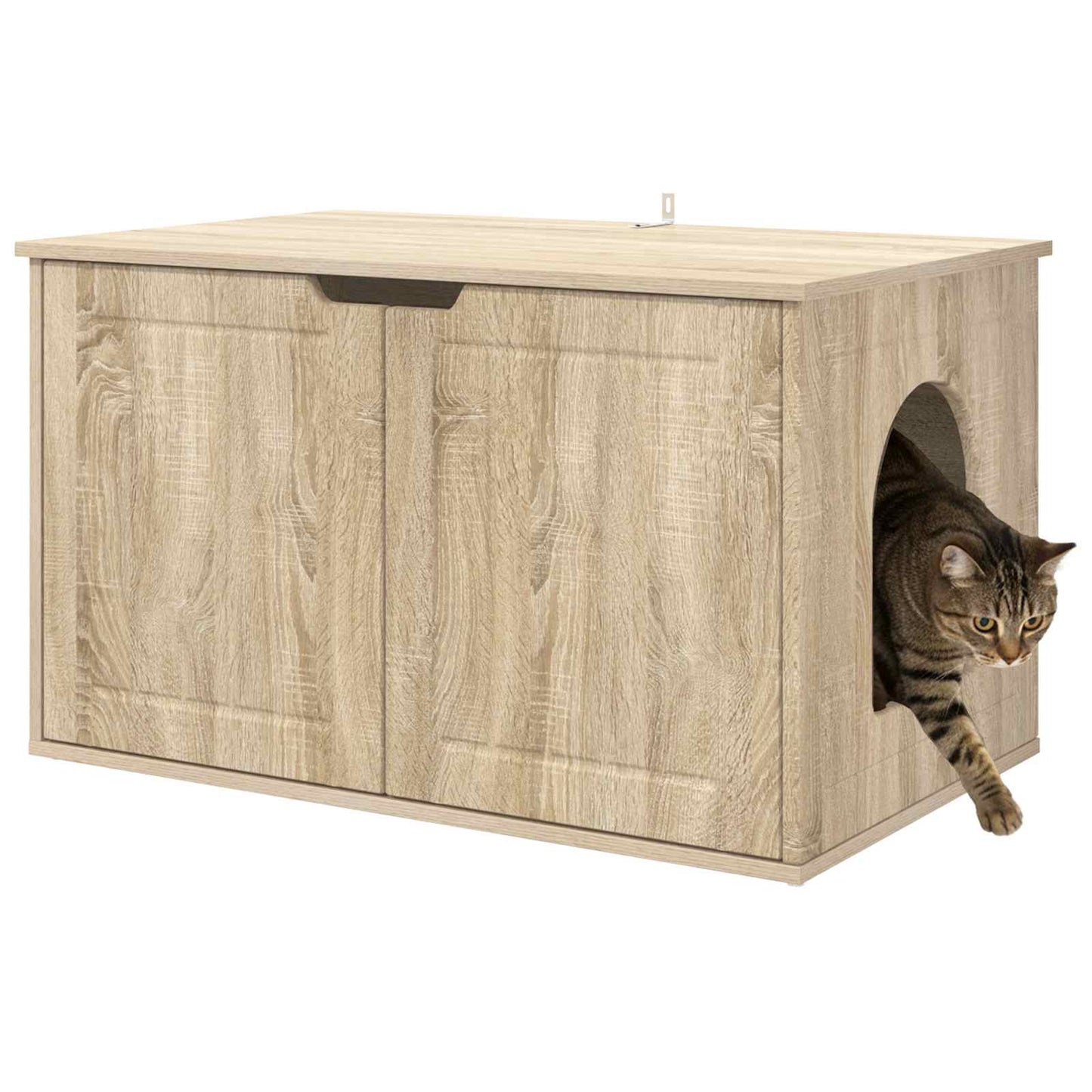 Casa per Gatti Sonoma 85 x 55 x 50,5 cm Legno multistrato | homemem39
