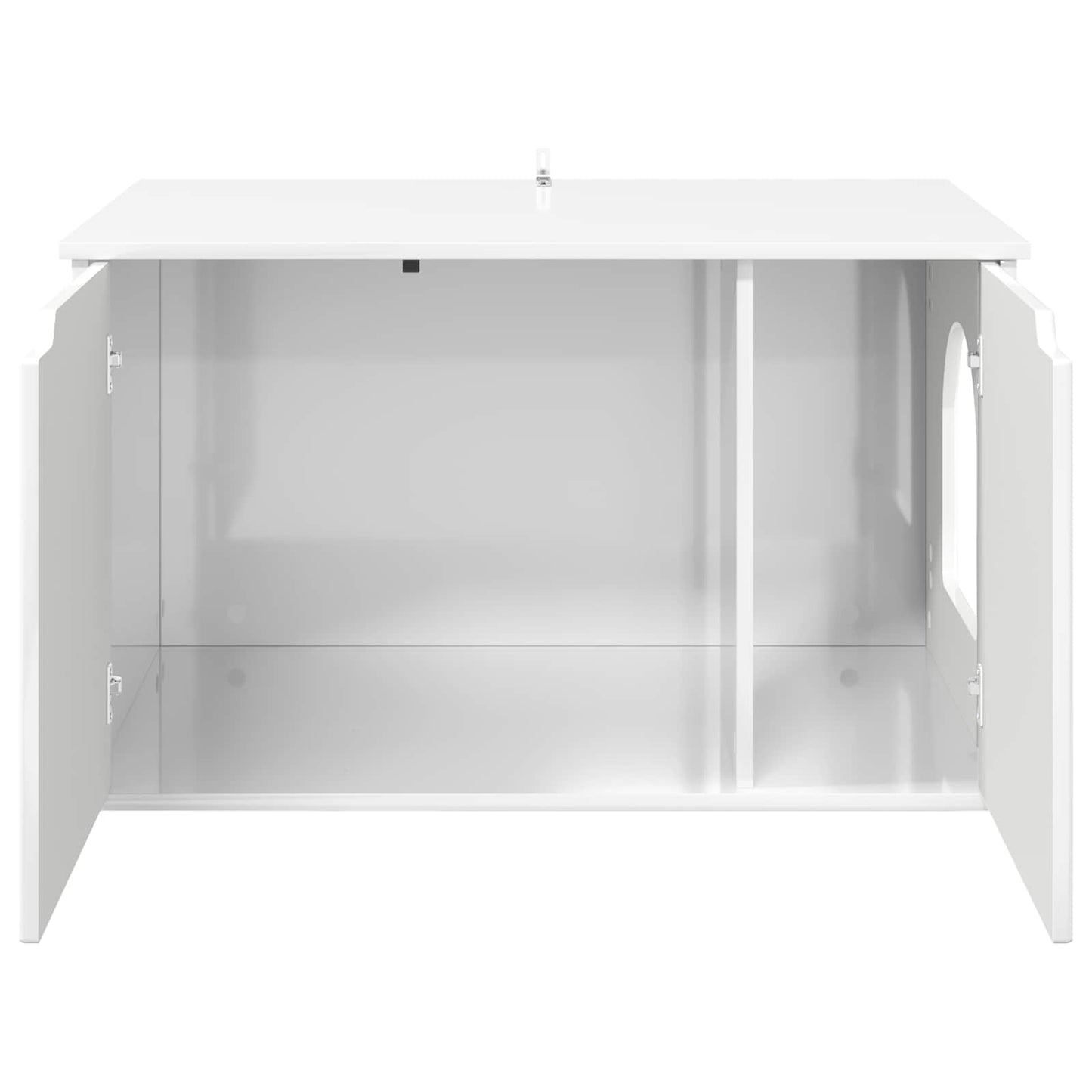 Casa per Gatti Bianco Lucido 85 x 55 x 50,5 cm | homemem39