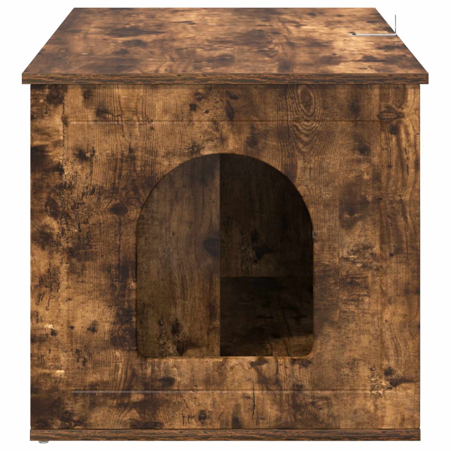 Casa per Gatti Rovere fumé 85 x 55 x 50,5 cm Legno multistrato | homemem39