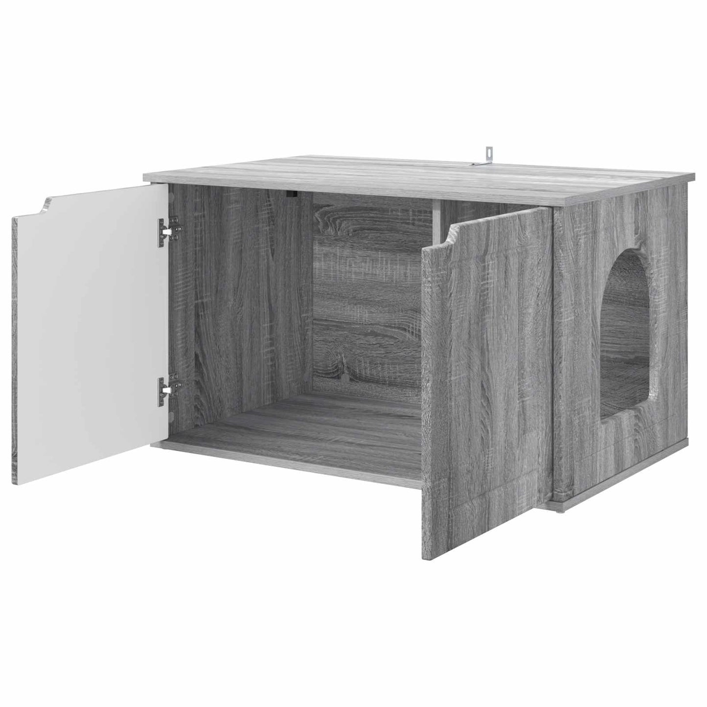 Casa per Gatti Grigio Sonoma 85 x 55 x 50,5 cm | homemem39