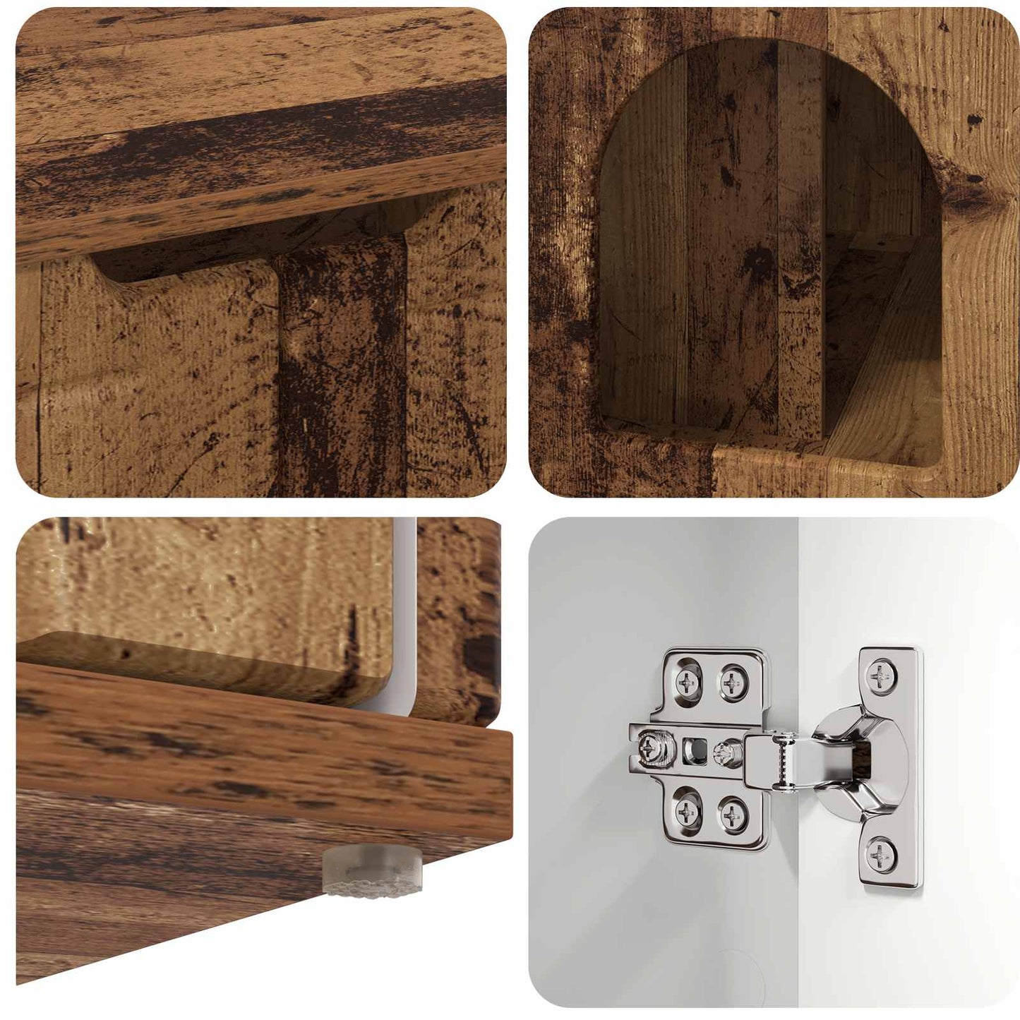 Casa per Gatti Legno vecchio 85 x 55 x 50,5 cm | homemem39
