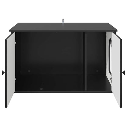 Casa per Gatti Nero 85 x 55 x 50,5 cm Legno multistrato