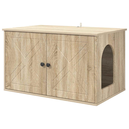 Casa per Gatti Sonoma 85 x 55 x 50,5 cm Legno multistrato | homemem39