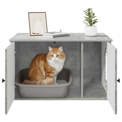 Casa per Gatti Calcestruzzo 85 x 55 x 50 cm Legno multistrato