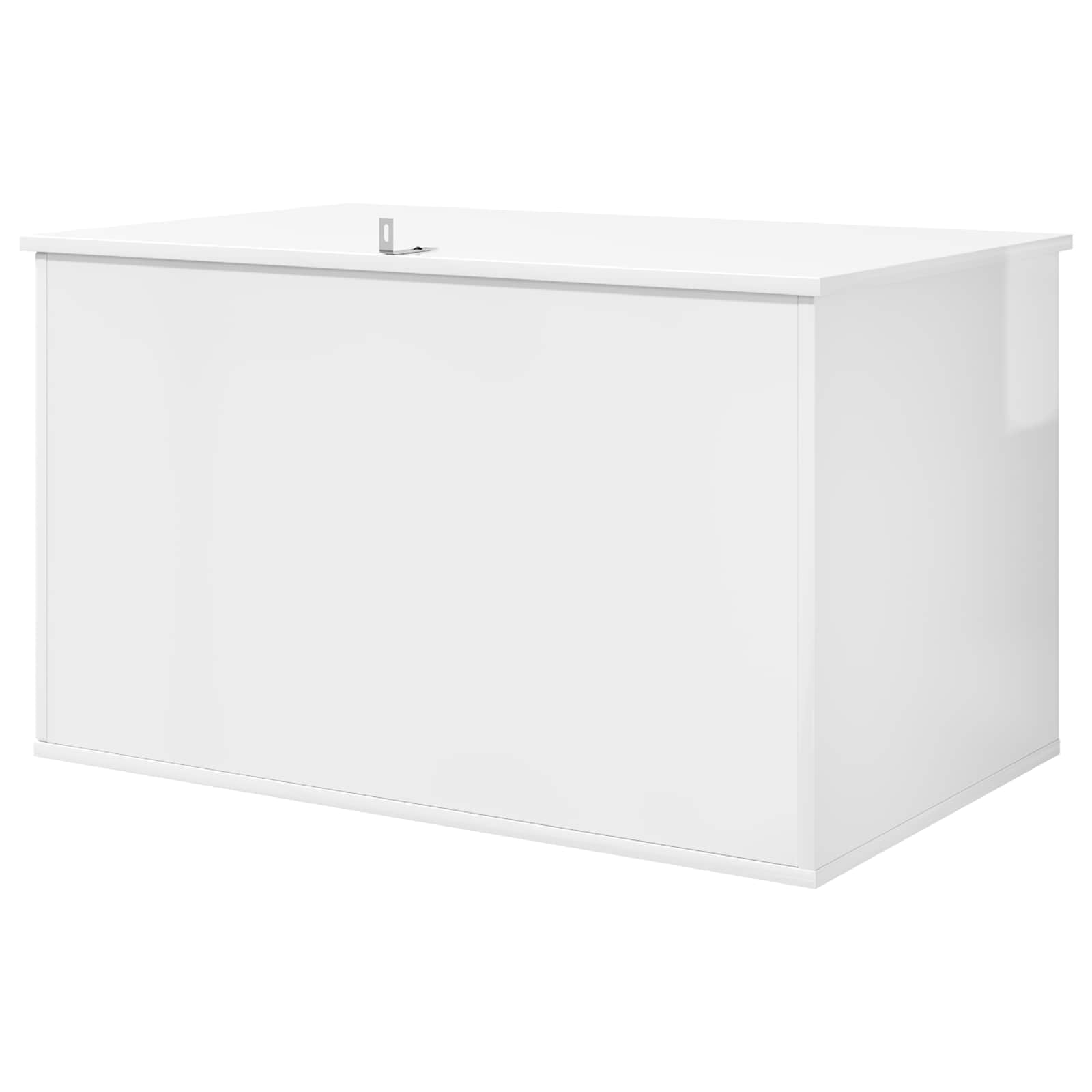 Casa per Gatti Bianco Lucido 85 x 55 x 50 cm Legno multistrato | homemem39