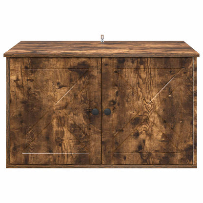Casa per Gatti Rovere fumé 85 x 55 x 50 cm Legno multistrato | homemem39