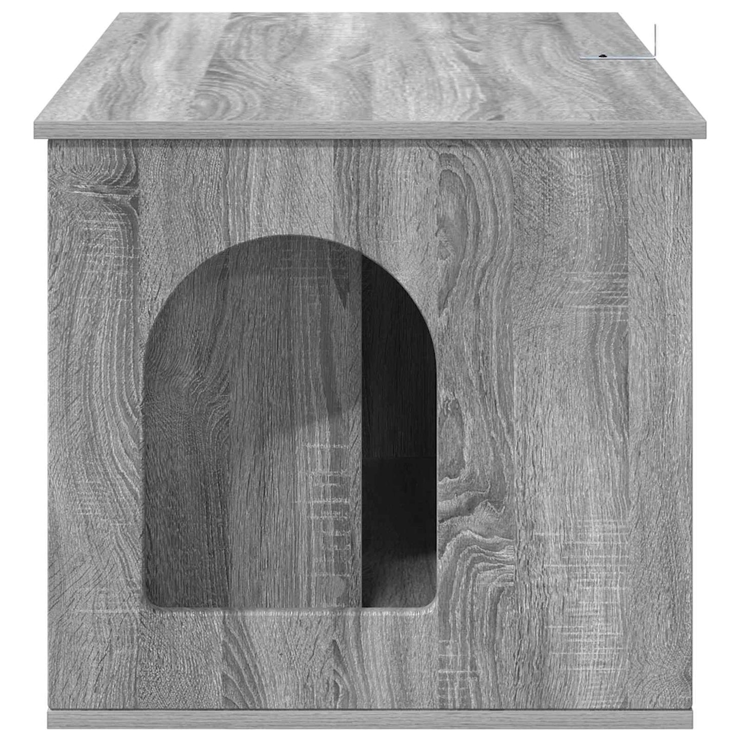 Casa per Gatti Grigio Sonoma 85 x 55 x 50 cm Legno multistrato