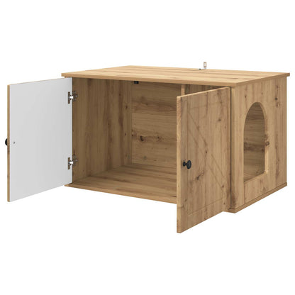 Casa per Gatti Rovere Artigianale 85 x 55 x 50 cm | homemem39