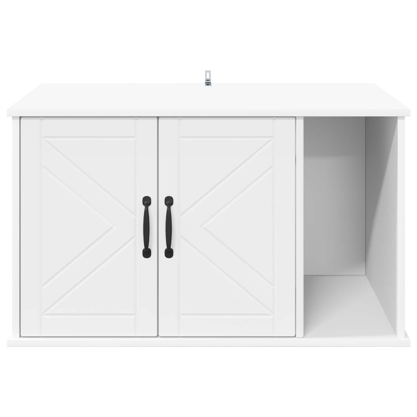 Casa per Gatti Bianco 85 x 55 x 50 cm Legno multistrato | homemem39