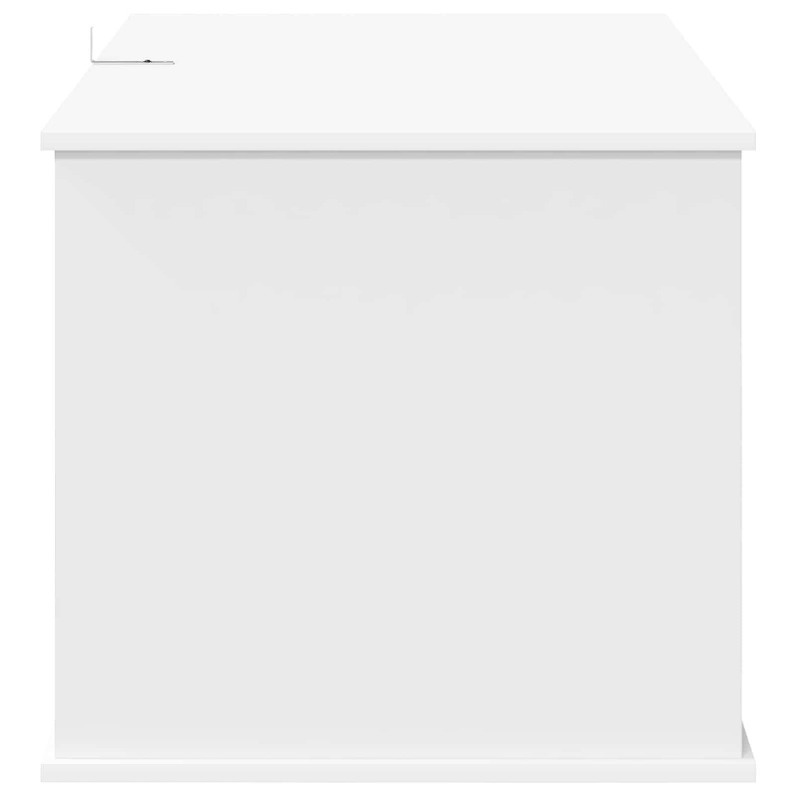 Casa per Gatti Bianco 85 x 55 x 50 cm Legno multistrato | homemem39