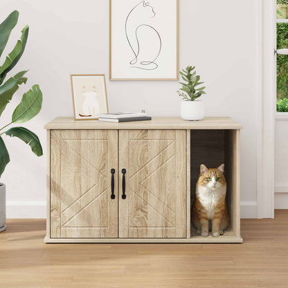 Casa per Gatti Sonoma 85 x 55 x 50 cm Legno multistrato