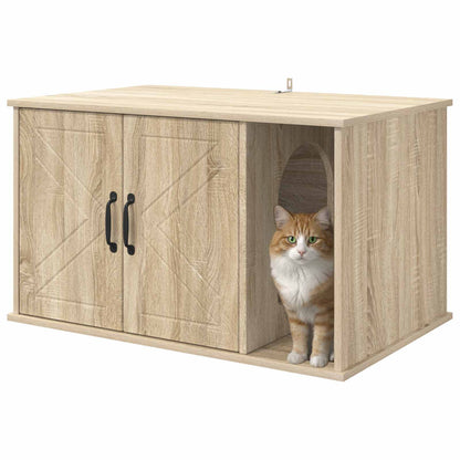 Casa per Gatti Sonoma 85 x 55 x 50 cm Legno multistrato