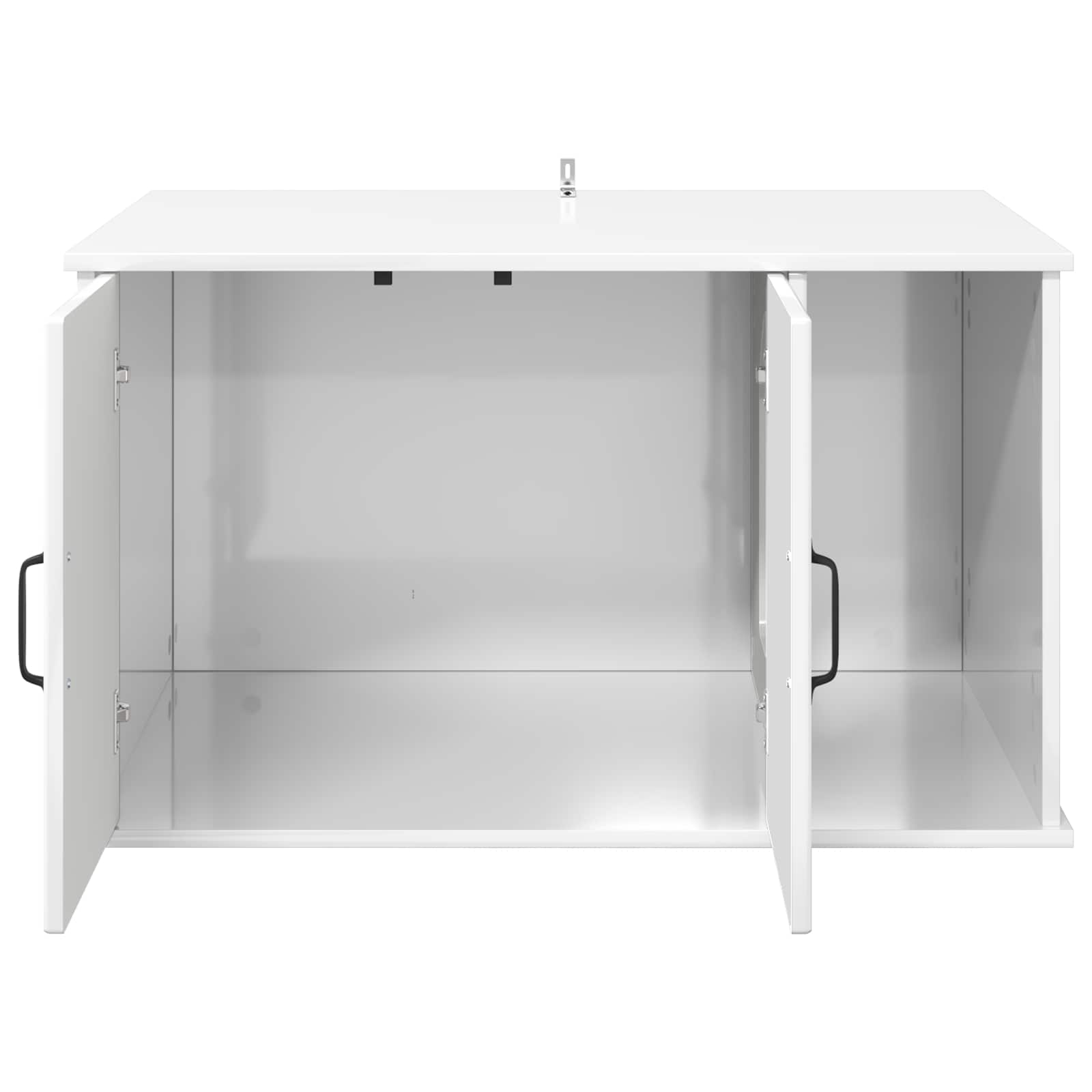 Casa per Gatti Bianco Lucido 85 x 55 x 50 cm Legno multistrato | homemem39