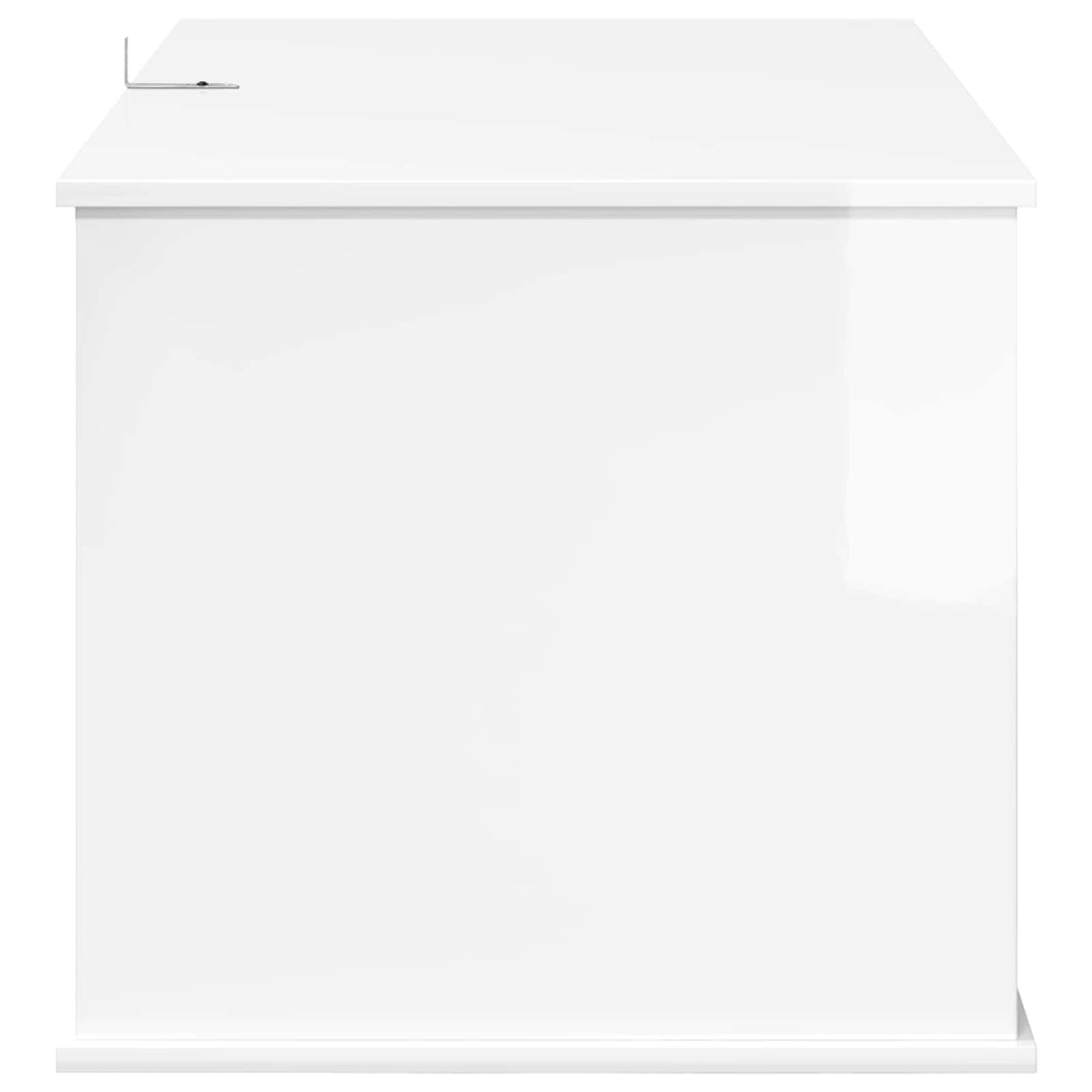 Casa per Gatti Bianco Lucido 85 x 55 x 50 cm Legno multistrato | homemem39