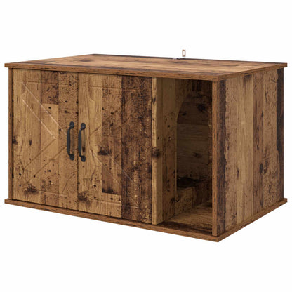 Casa per Gatti Legno vecchio 85 x 55 x 50 cm Legno multistrato