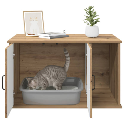 Casa per Gatti Rovere Artigianale 85 x 55 x 50 cm | homemem39