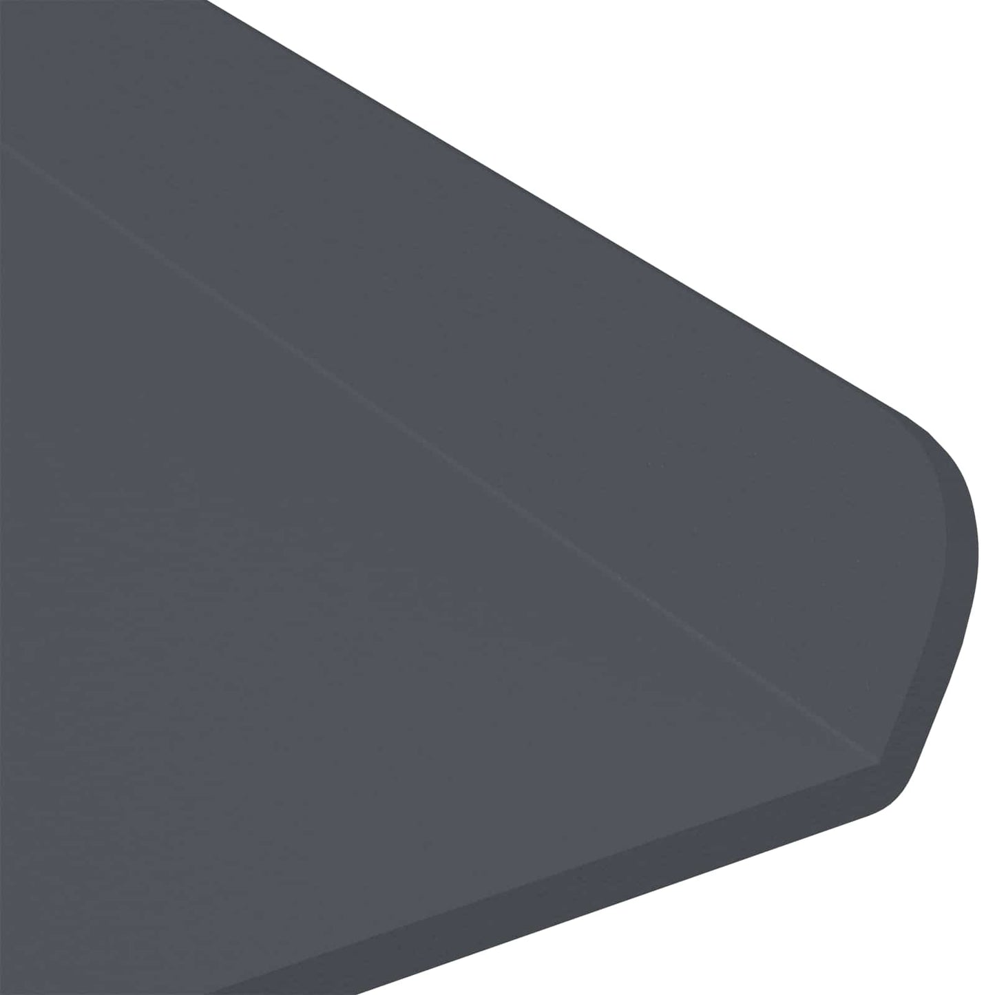 Mensola sospesa 3 pcs Antracite 40 x 9 x 2,5 cm Acciaio | homemem39