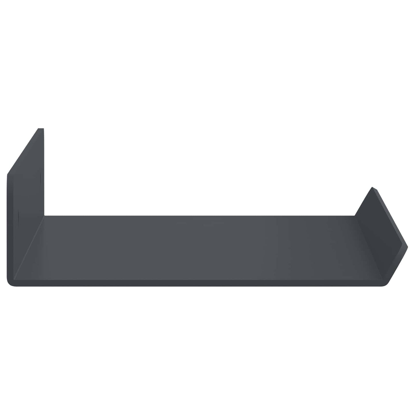 Mensola sospesa 3 pcs Antracite 40 x 9 x 2,5 cm Acciaio | homemem39