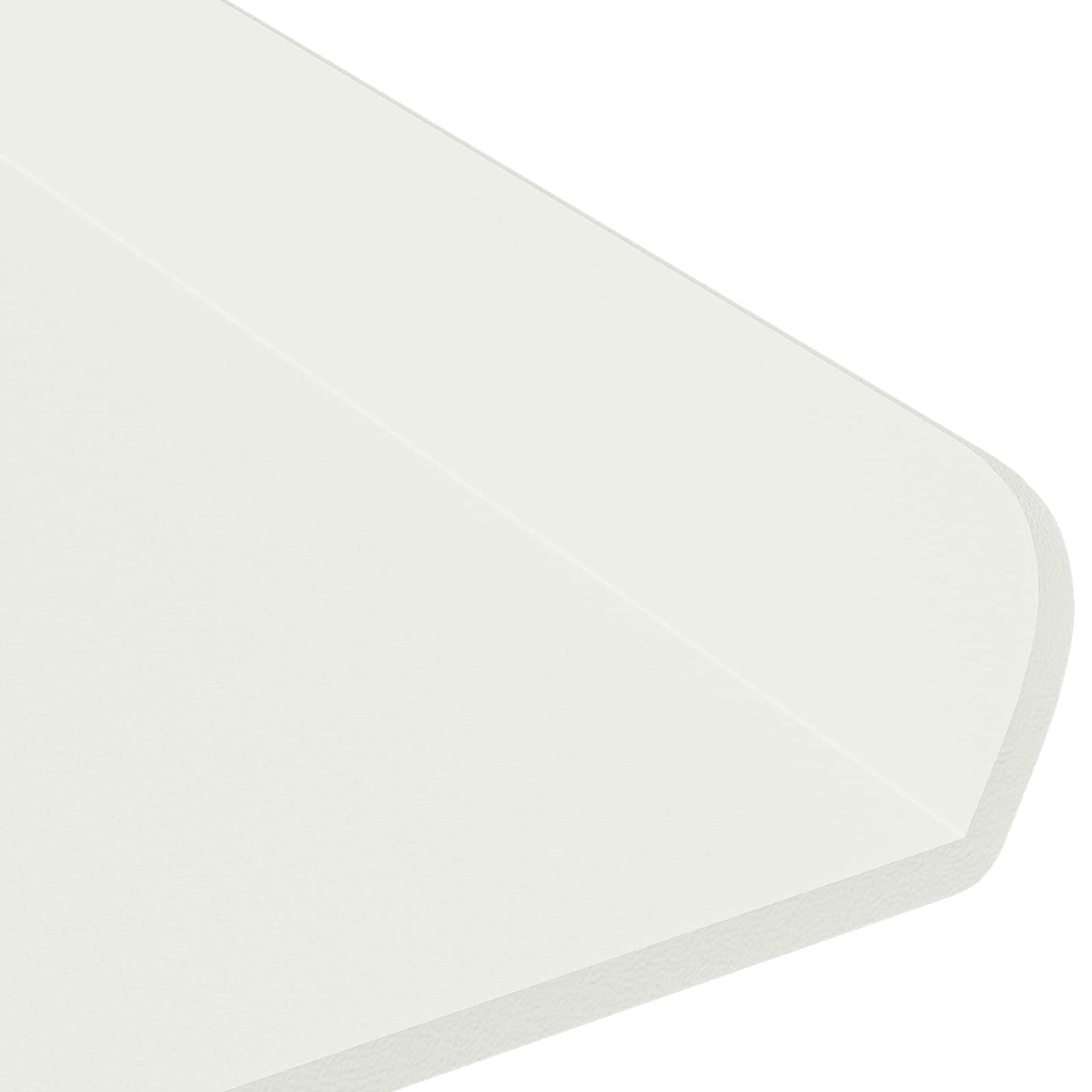 Mensola sospesa 3 pcs Bianco 40 x 9 x 2,5 cm Acciaio | homemem39