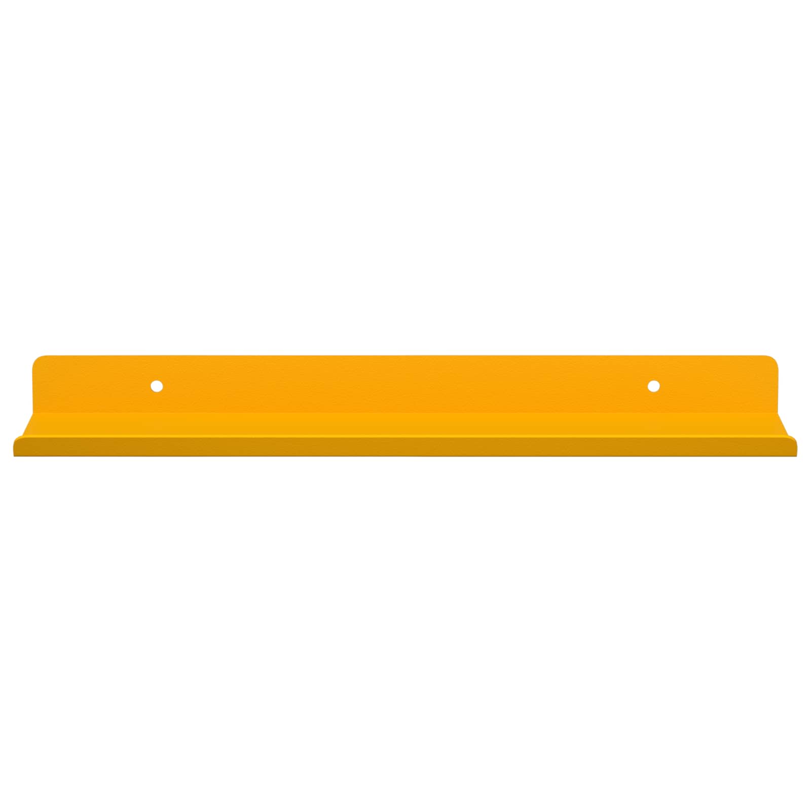 Mensola sospesa 4 pcs Giallo senape 30 x 9 x 2,5 cm Acciaio | homemem39