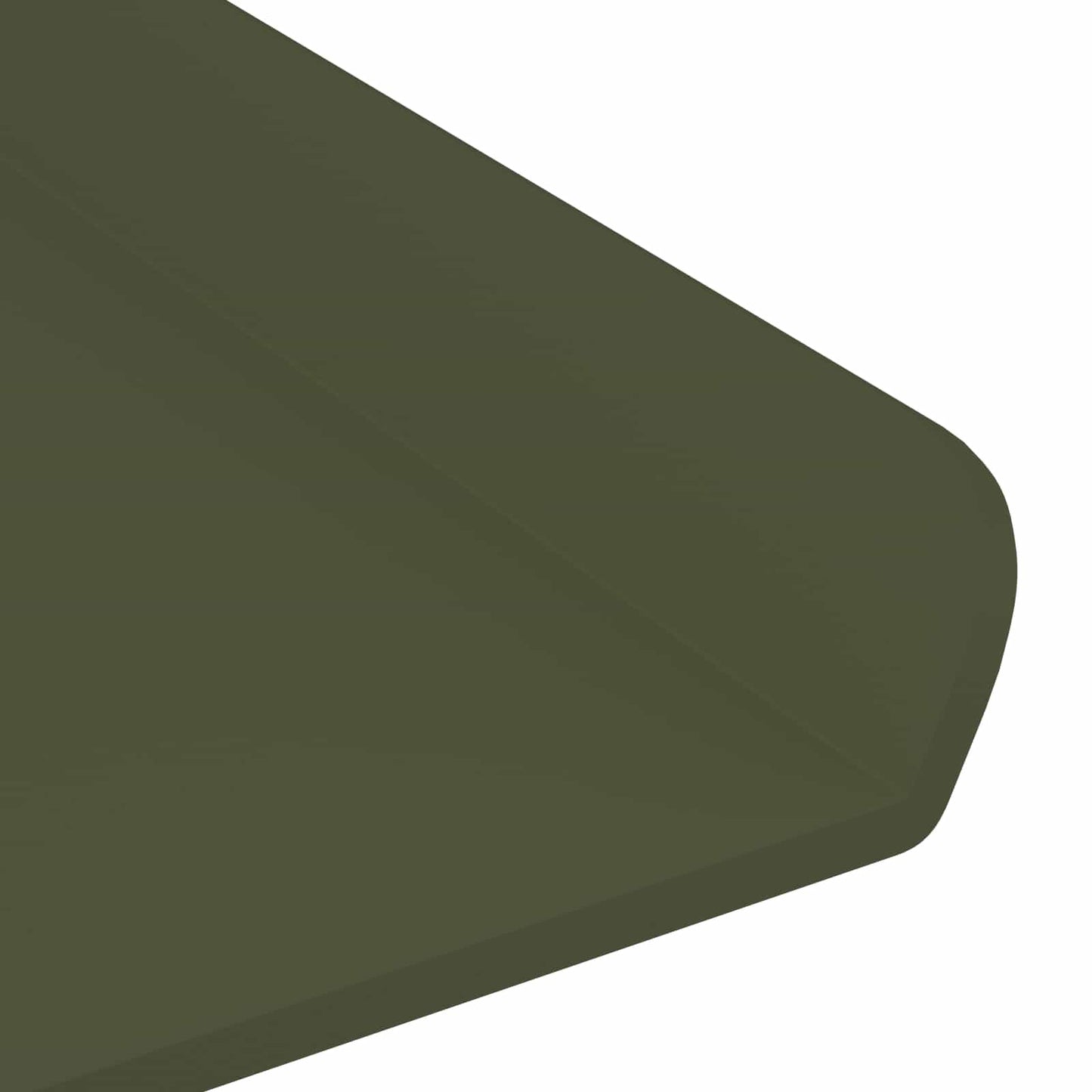 Mensola sospesa 4 pcs Verde oliva 30 x 9 x 2,5 cm Acciaio | homemem39