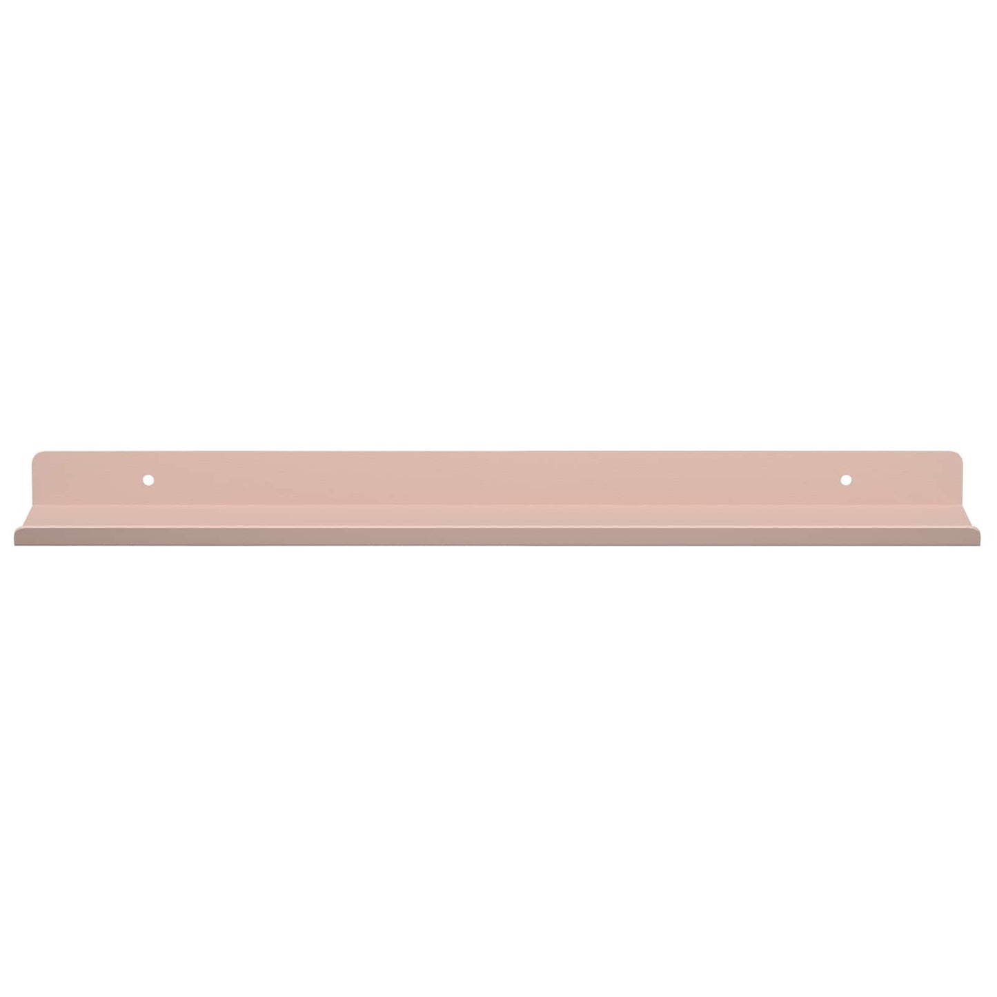 Mensola sospesa 4 pcs Rosa 40 x 8,5 x 2,5 cm Acciaio | homemem39