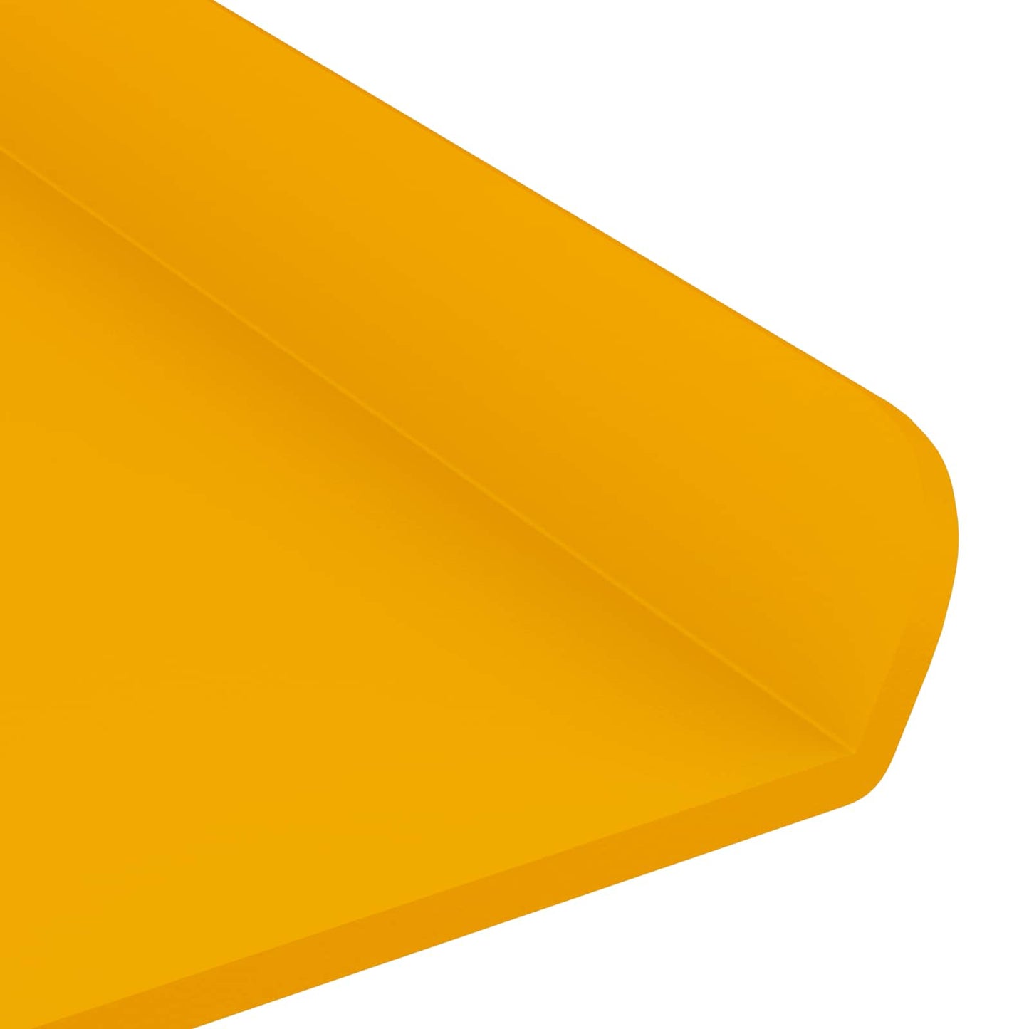 Mensola sospesa 2 pcs Giallo senape 40 x 8,5 x 2,5 cm Acciaio | homemem39