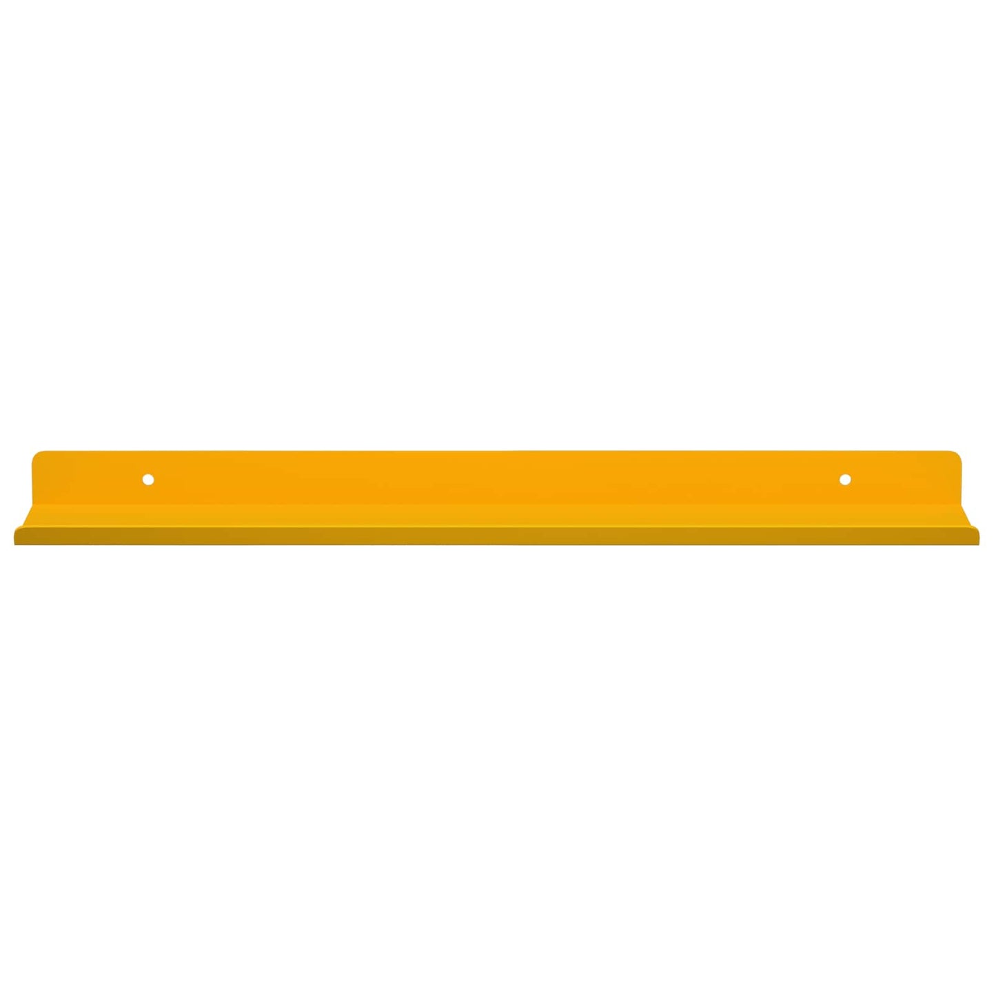 Mensola sospesa 2 pcs Giallo senape 40 x 8,5 x 2,5 cm Acciaio | homemem39