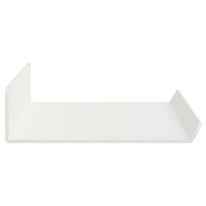 Mensola sospesa 4 pcs Bianco 40 x 8,5 x 2,5 cm Acciaio