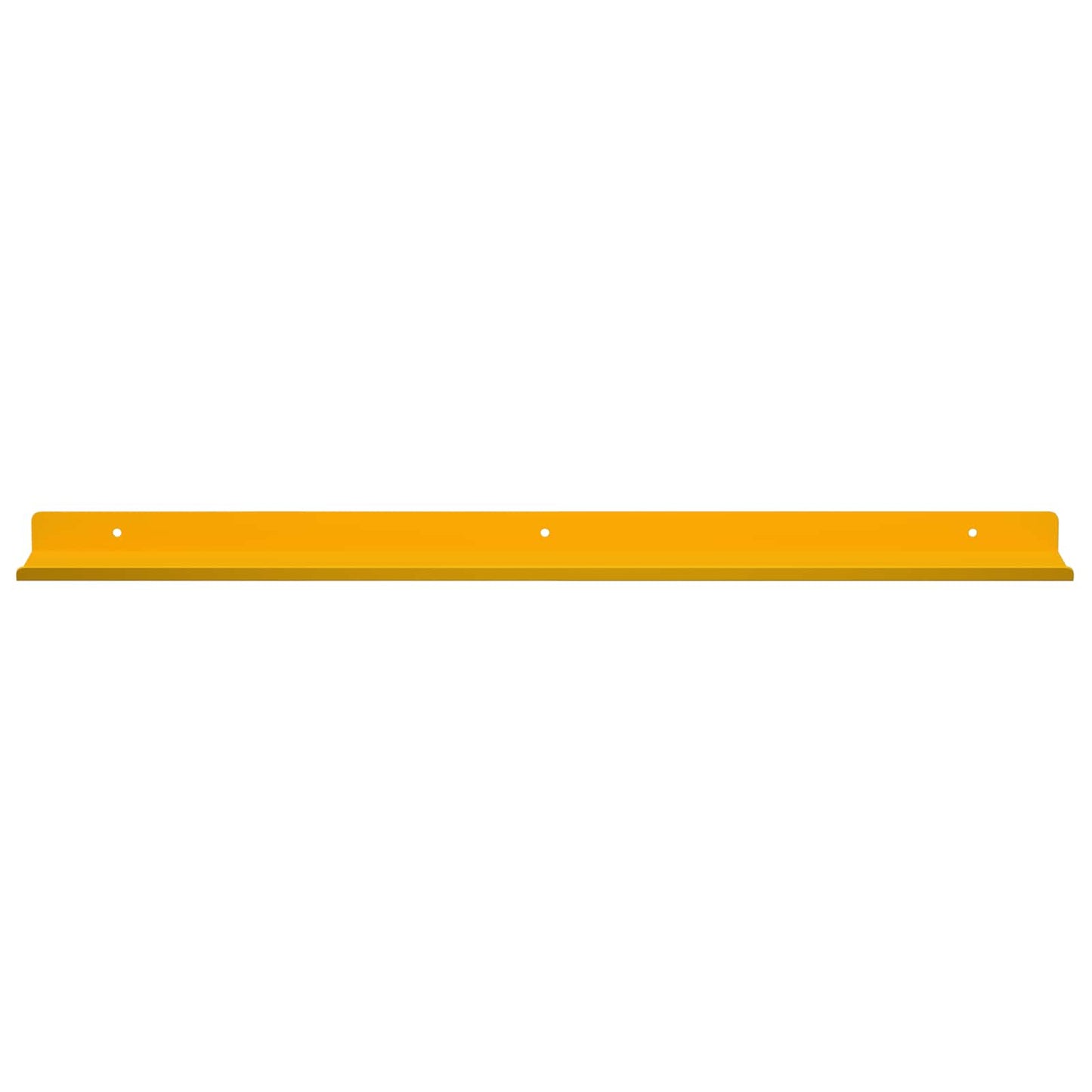 Mensola sospesa 4 pcs Giallo senape 60 x 8,5 x 2,5 cm Acciaio | homemem39