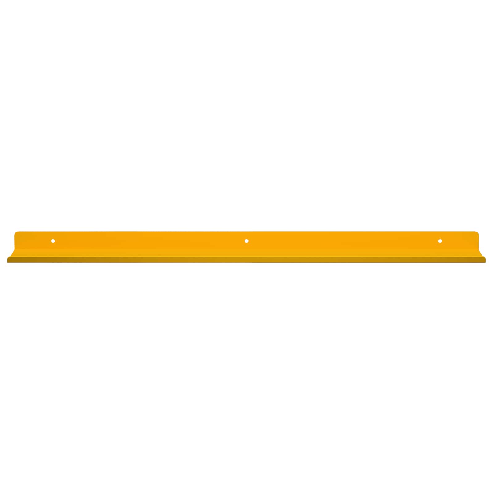 Mensola sospesa 4 pcs Giallo senape 60 x 8,5 x 2,5 cm Acciaio | homemem39
