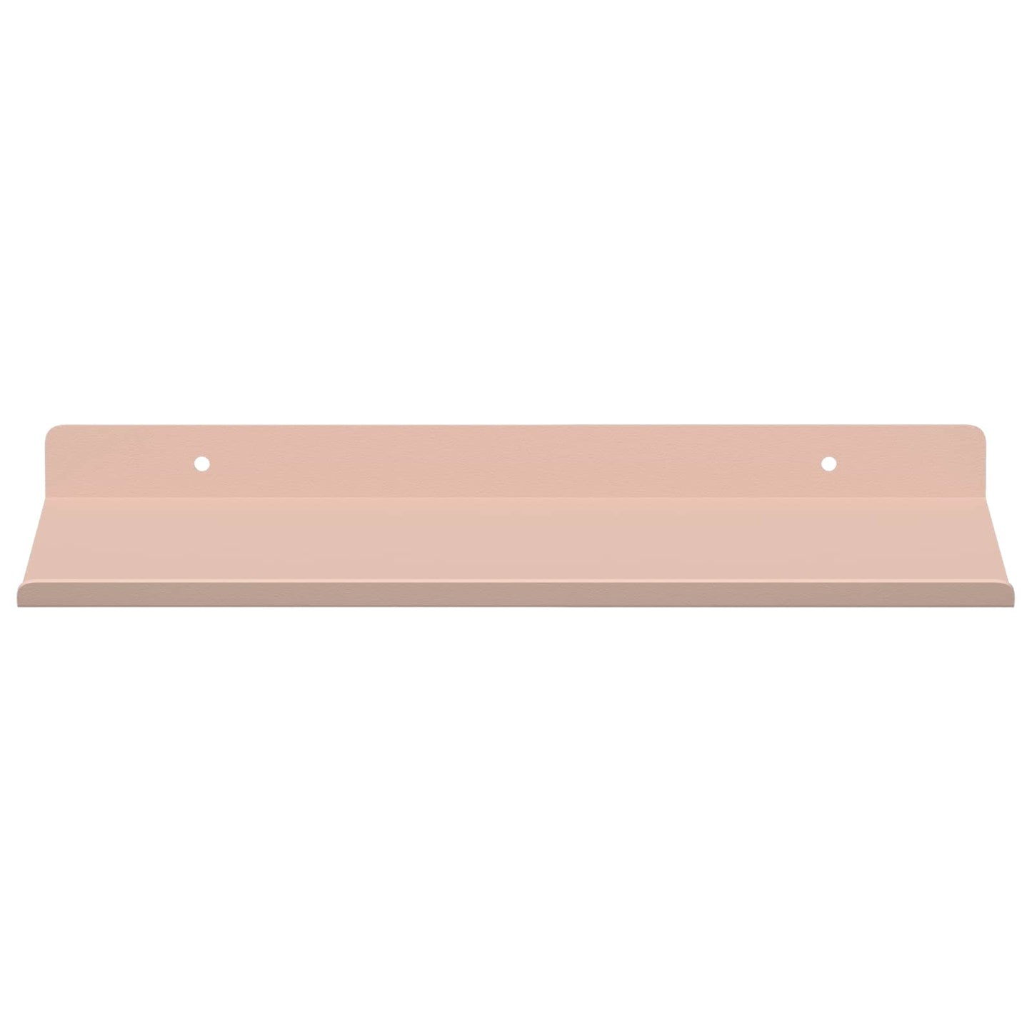Mensola sospesa 2 pcs Rosa 30 x 18 x 2,5 cm Acciaio | homemem39