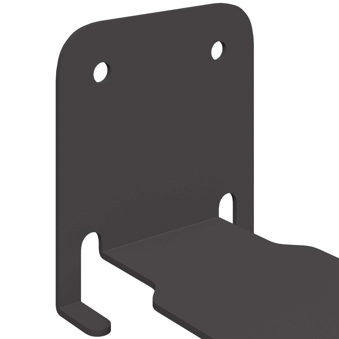 Mensola sospesa con lo scaffale 24 pcs Nero 6 x 10,8 x 6,6 cm | homemem39