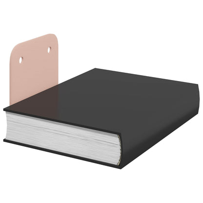Mensola sospesa con lo scaffale 4 pcs Rosa 6 x 10,8 x 6,6 cm | homemem39