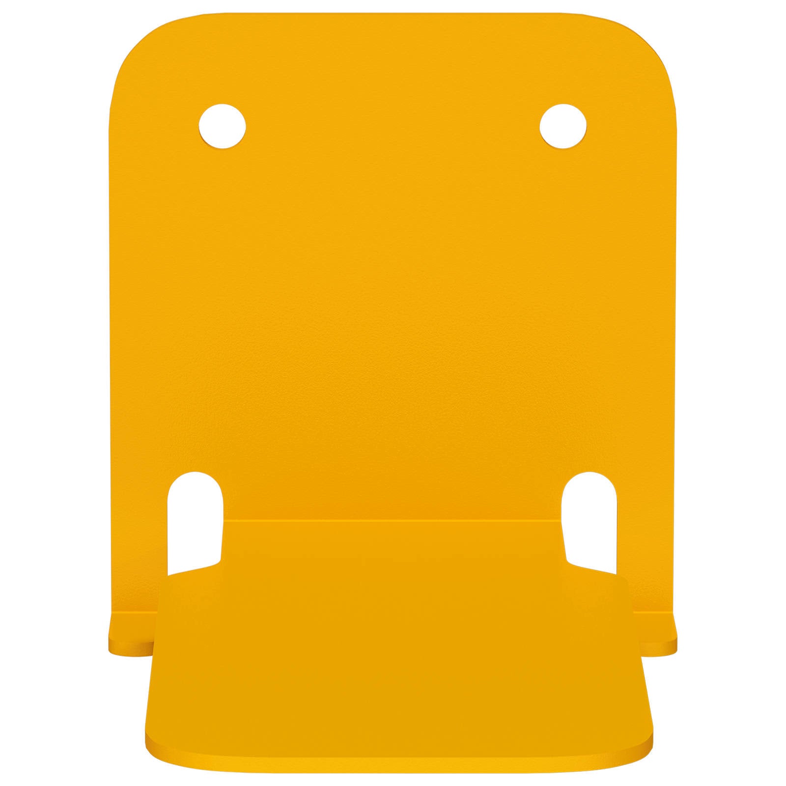 Mensola sospesa 8 pcs Giallo senape 6 x 10,8 x 6,6 cm | homemem39