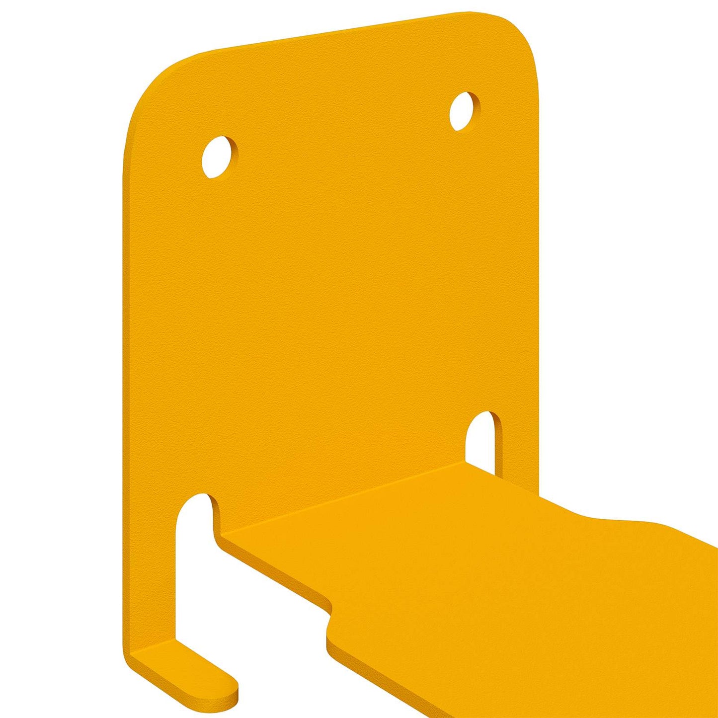 Mensola Flottante Invisibile A parete 24 pcs Giallo senape | homemem39