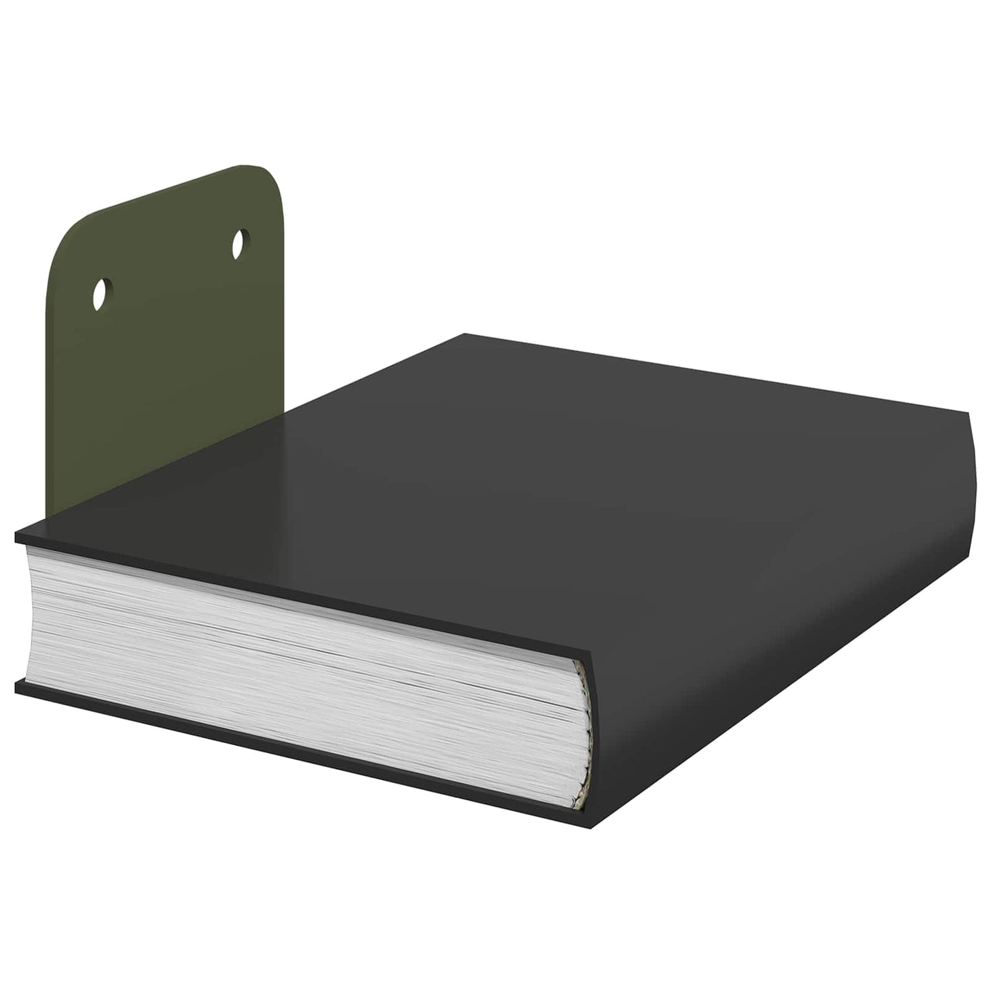 Mensola sospesa 8 pcs Verde oliva 6 x 10,8 x 6,6 cm | homemem39