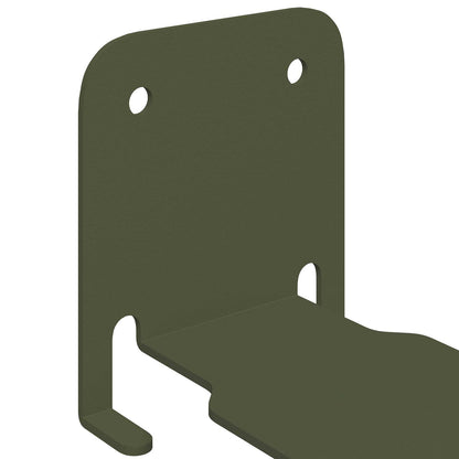 Mensola sospesa 24 pcs Verde oliva 6 x 10,8 x 6,6 cm | homemem39