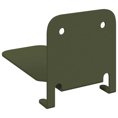 Mensola sospesa 24 pcs Verde oliva 6 x 10,8 x 6,6 cm | homemem39