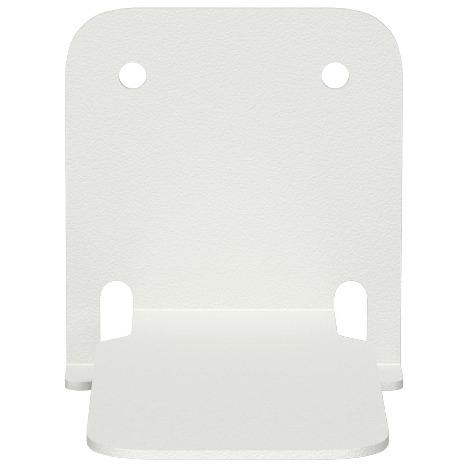 Mensola sospesa con lo scaffale 4 pcs Bianco 6 x 10,8 x 6,6 cm | homemem39