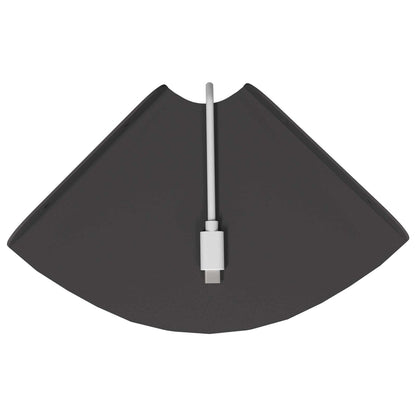 Mensola sospesa con lo scaffale 2 pcs Nero 15 x 15 x 2 cm | homemem39