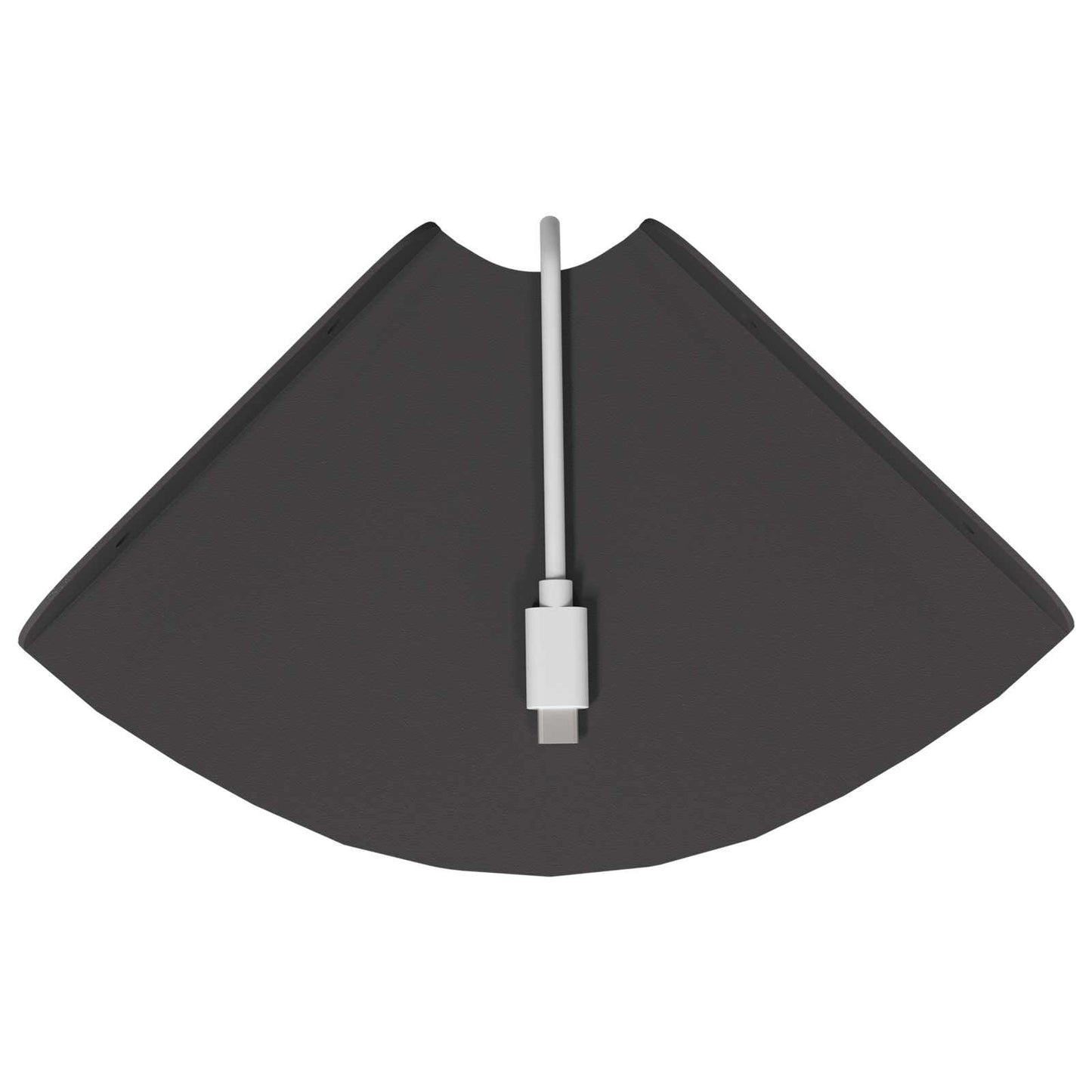 Mensola sospesa con lo scaffale 4 pcs Nero 15 x 15 x 2 cm | homemem39