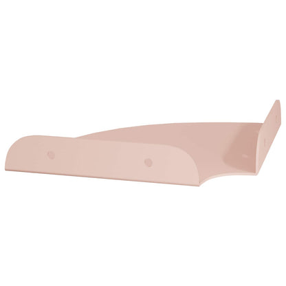 Mensola sospesa con lo scaffale 2 pcs Rosa 15 x 15 x 2 cm | homemem39