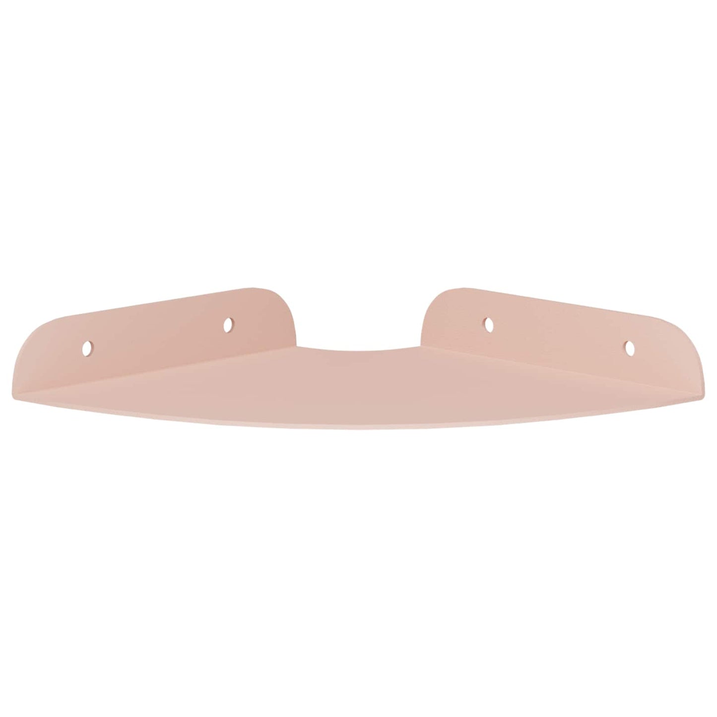 Mensola sospesa con lo scaffale 2 pcs Rosa 15 x 15 x 2 cm | homemem39
