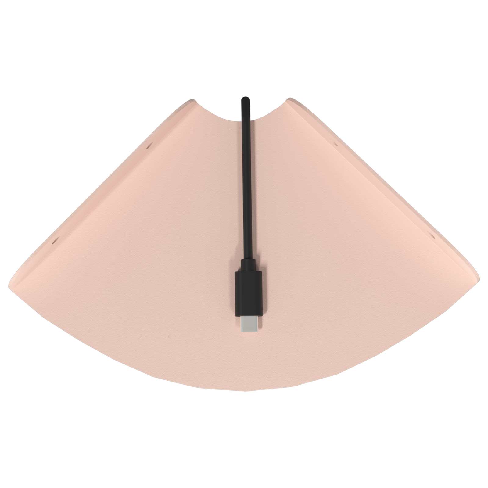 Mensola sospesa con lo scaffale 2 pcs Rosa 15 x 15 x 2 cm | homemem39
