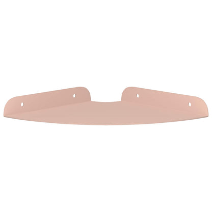 Mensola sospesa con lo scaffale 4 pcs Rosa 15 x 15 x 2 cm | homemem39