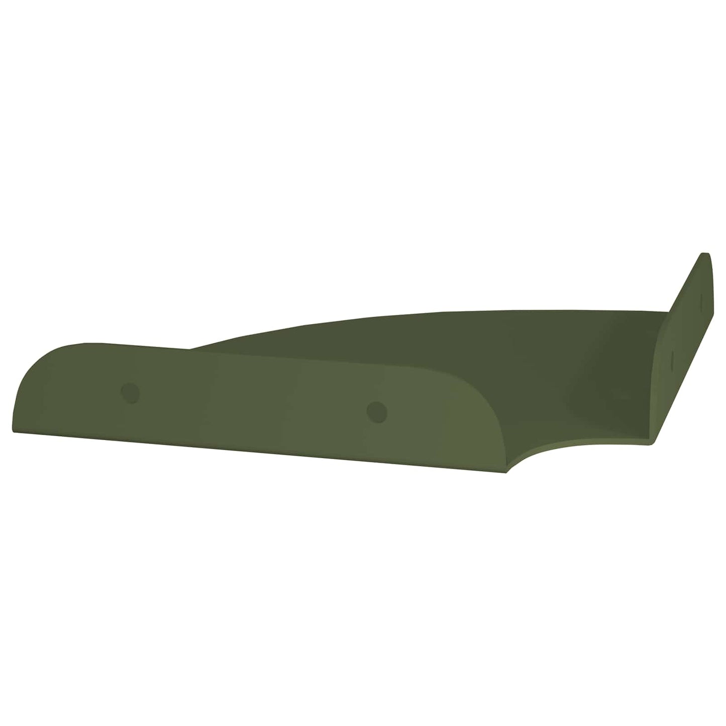 Mensola sospesa 2 pcs Verde oliva 15 x 15 x 2 cm | homemem39