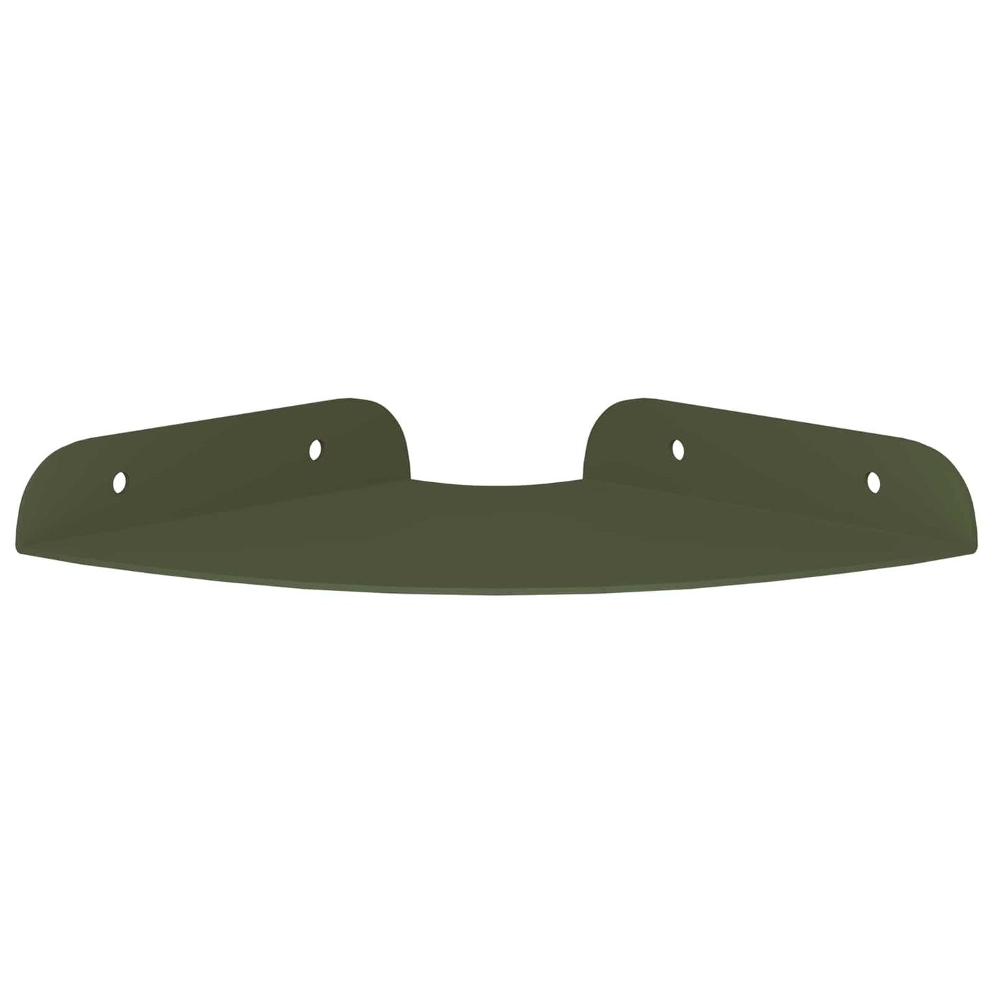 Mensola sospesa 4 pcs Verde oliva 15 x 15 x 2 cm | homemem39